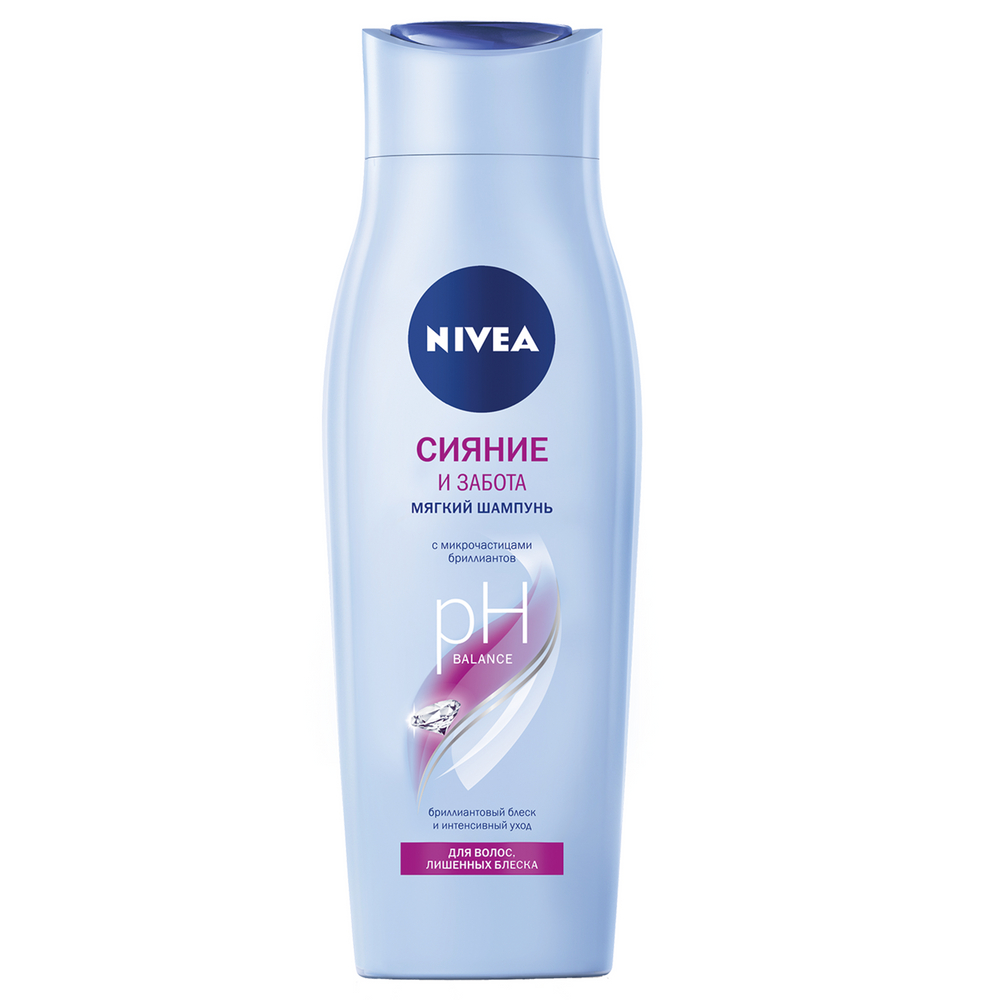 фото Шампунь nivea сияние и забота 250 мл