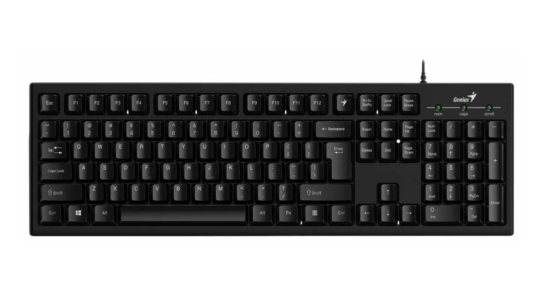 Проводная клавиатура Genius Smart KB-100 Black