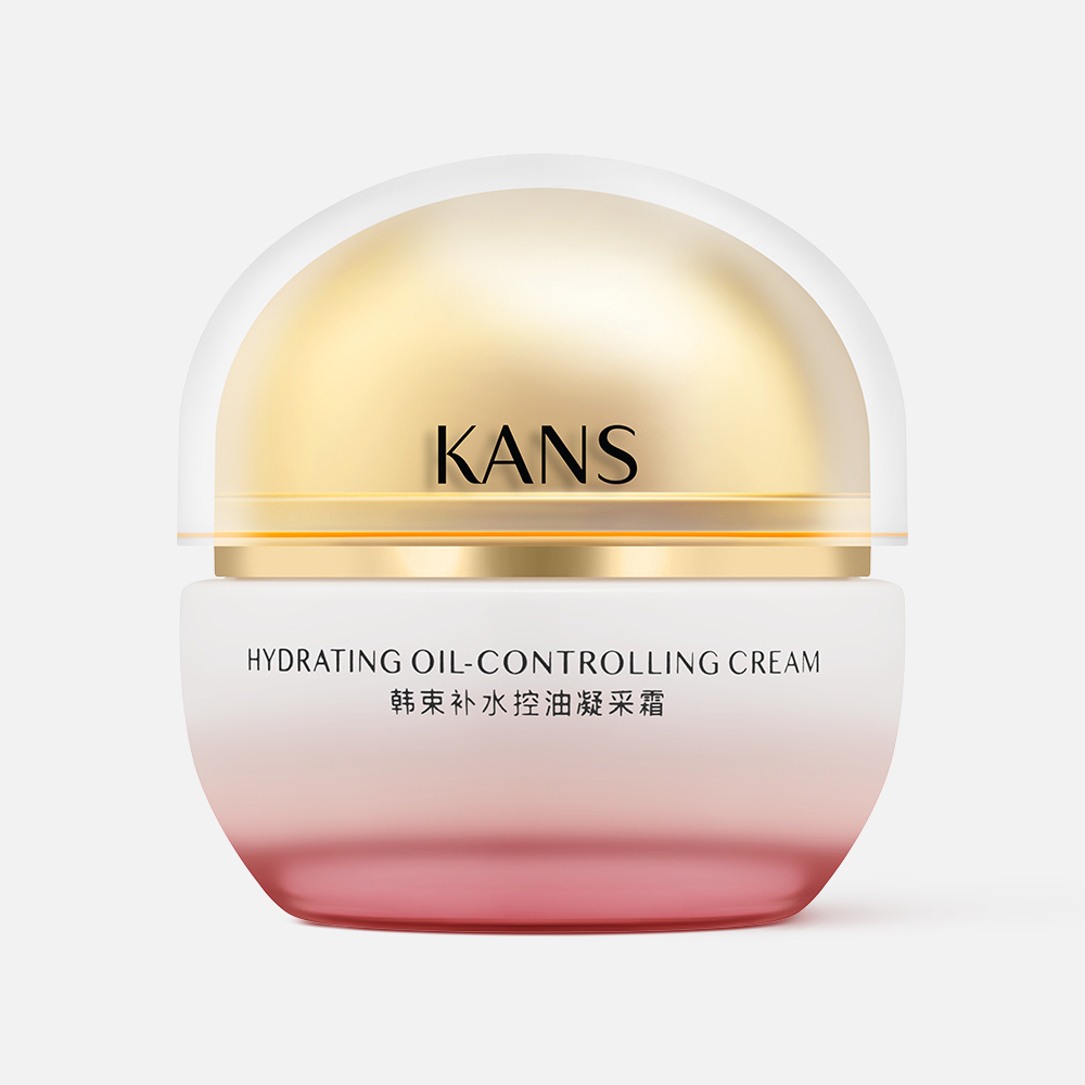 Крем для лица KANS Hydrating Oil-Controlling Cream матирующий, 50 мл блеск для губ catrice lip jam hydrating lip gloss увлажняющий тон 030