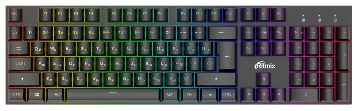 

Клавиатура игровая Ritmix RKB-610BL, RKB-610BL