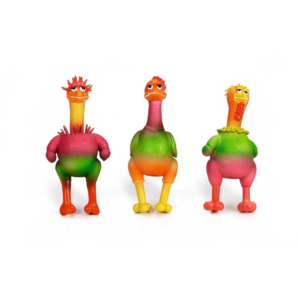 

Игрушка-пищалка для собак Beeztees , разноцветный, 8 см, 3 шт