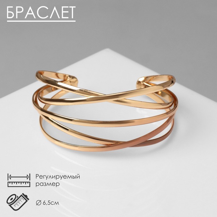 

Браслет из бижутерного сплава р. 6,5 Queen fair 9902499, 9902499