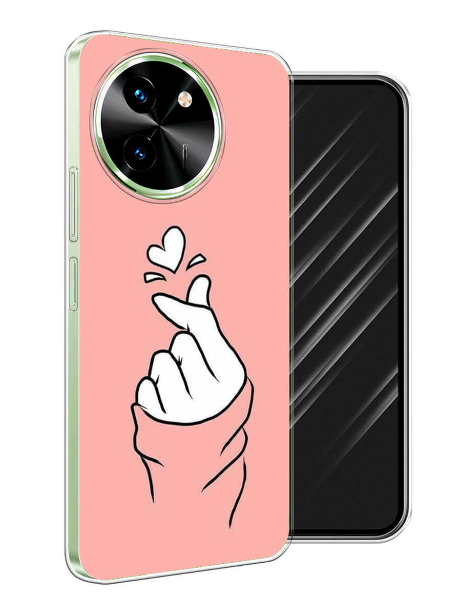 

Чехол Awog на Vivo T3x/Y38 5G "Любовь-щелк", Оранжевый, 2610650-1