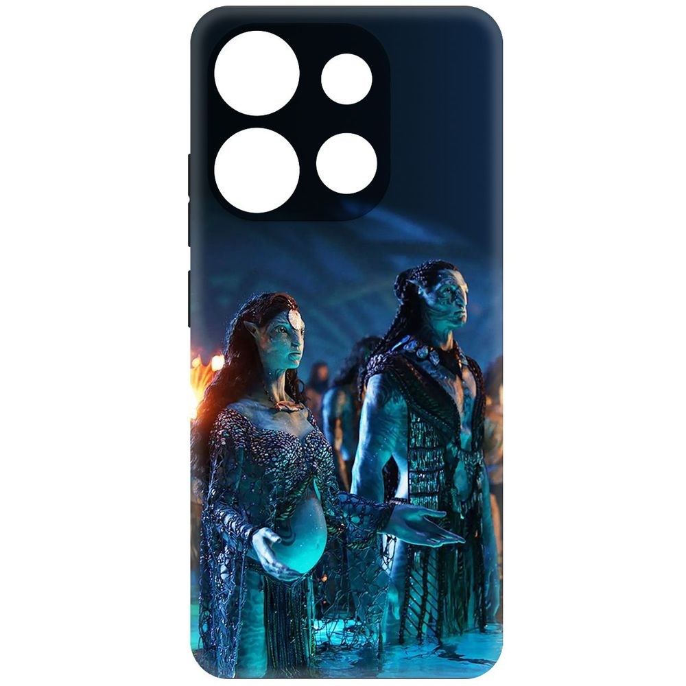 

Чехол-накладка Софт Аватар - Клан Меткайина для Infinix Smart 7