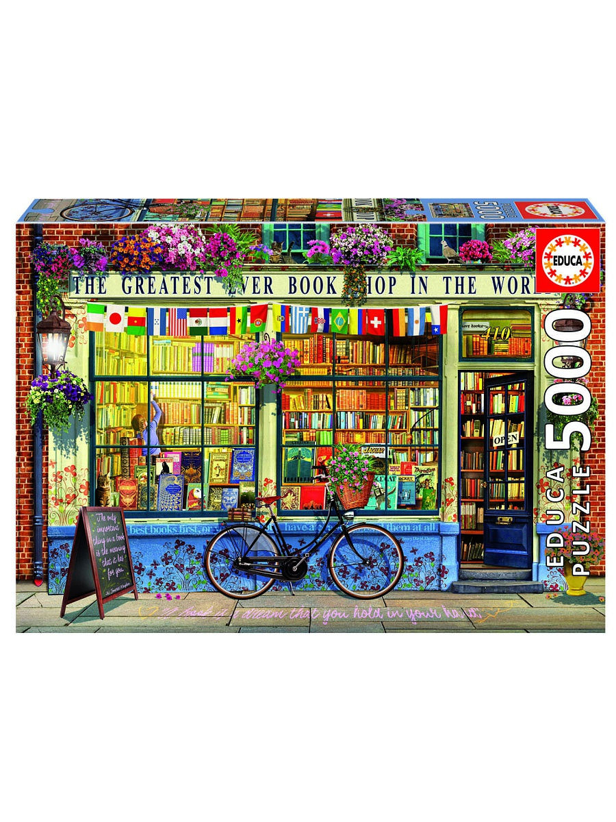 

Пазл Educa Книжный магазин 5000 деталей 18583