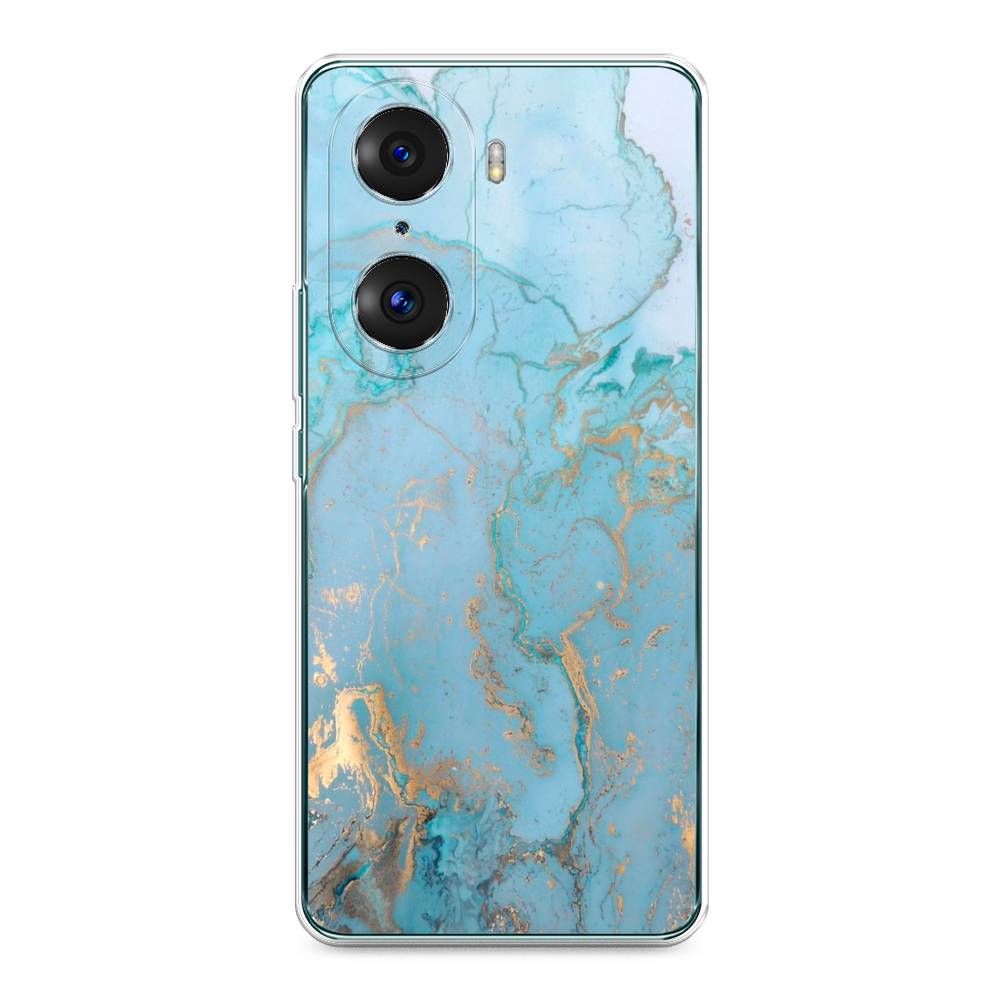 

Чехол Awog на Honor 60 Pro "Голубой мрамор рисунок", Разноцветный, 6106750-3
