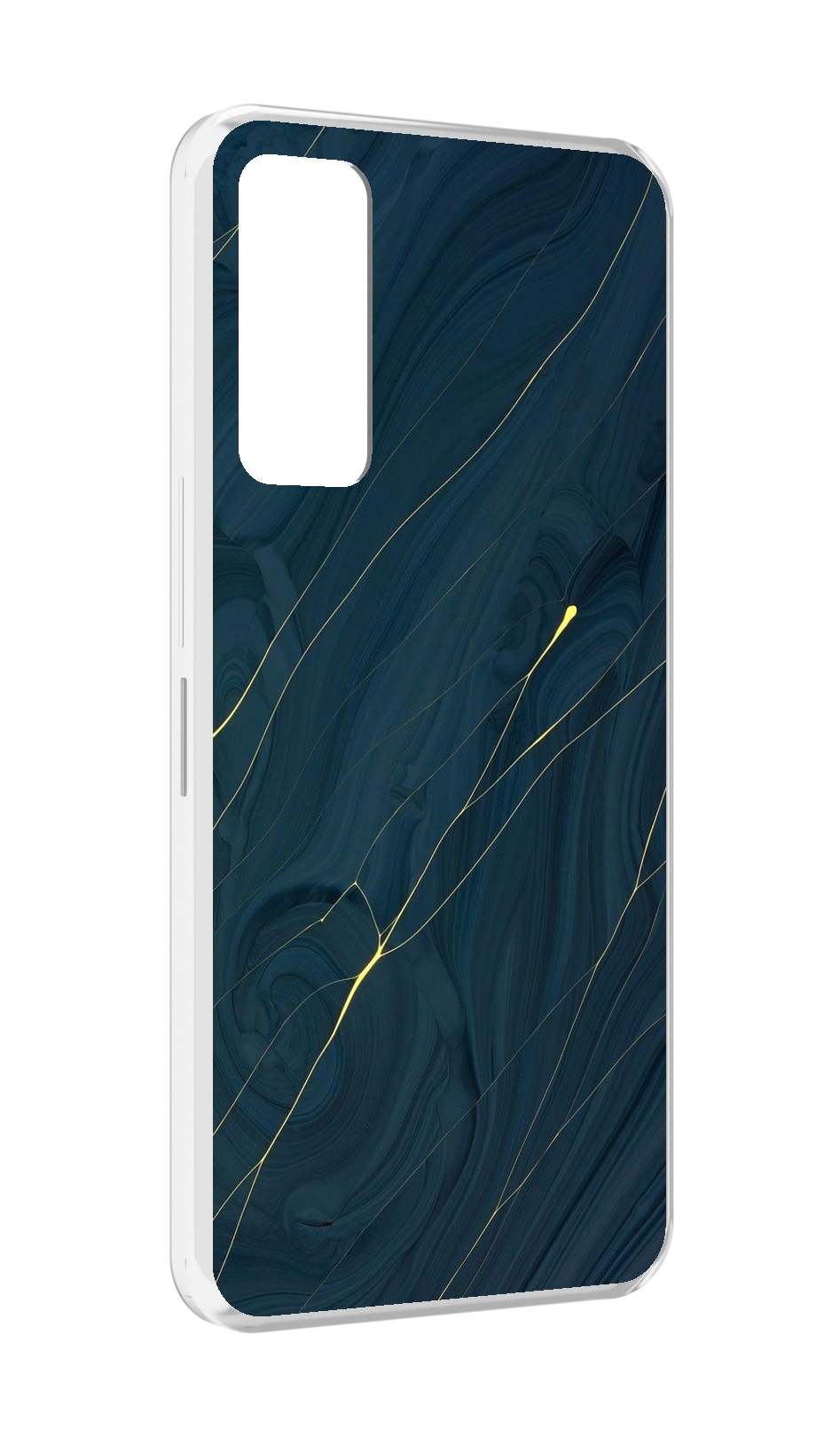 

Чехол MyPads дерево с золотыми трещинами для TCL 30 / TCL 30 5G / TCL 30+ plus, Прозрачный, Tocco
