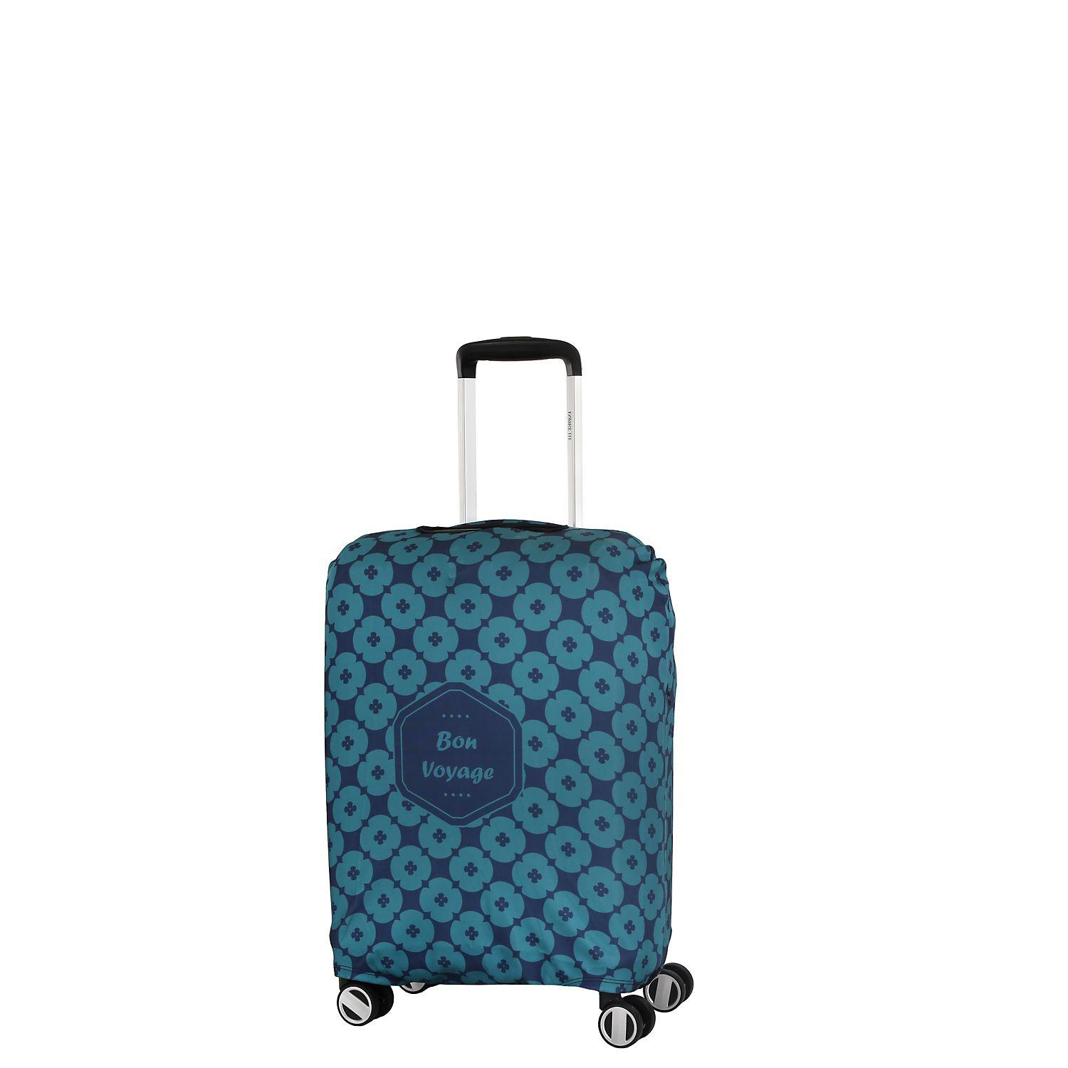 

Чехол для чемодана FABRETTI W1027-S, синий, W1027-S