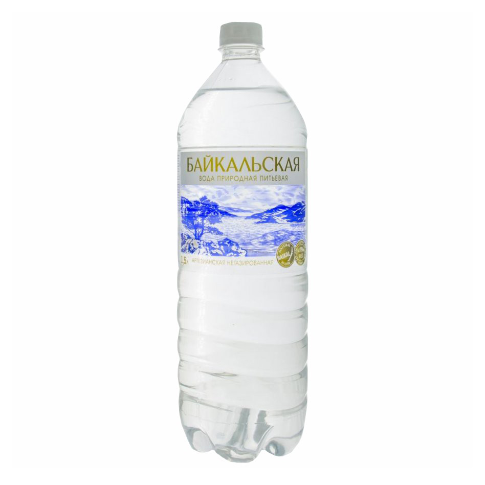 Вода питьевая Байкальская негазированная 1,5 л