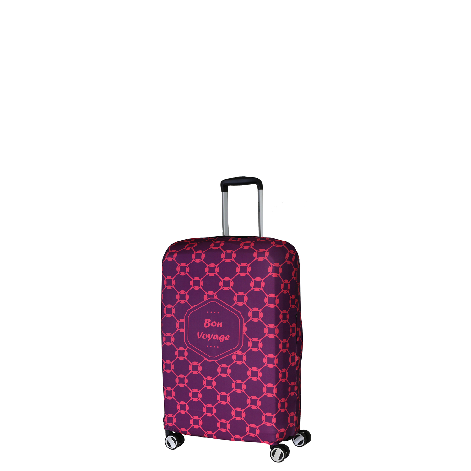 фото Чехол для чемодана fabretti w1028-s, фиолетовый