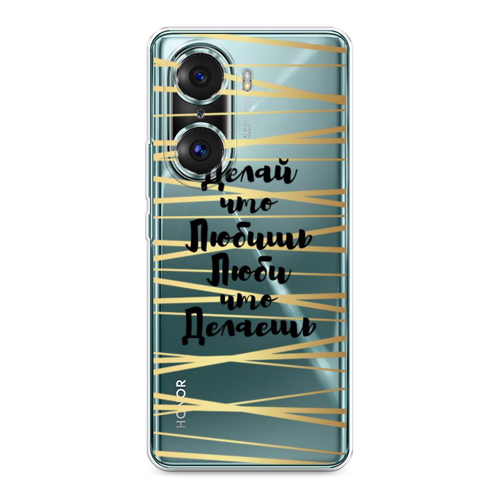 

Чехол Awog на Honor 60 Pro "Делай что любишь", Разноцветный, 6106750-7