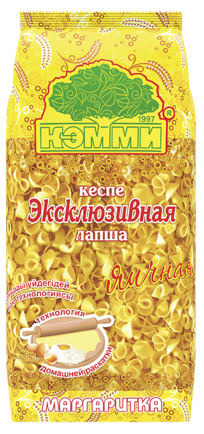 

Макаронные изделия Кэмми Эксклюзивная яичная Маргаритка 250 г