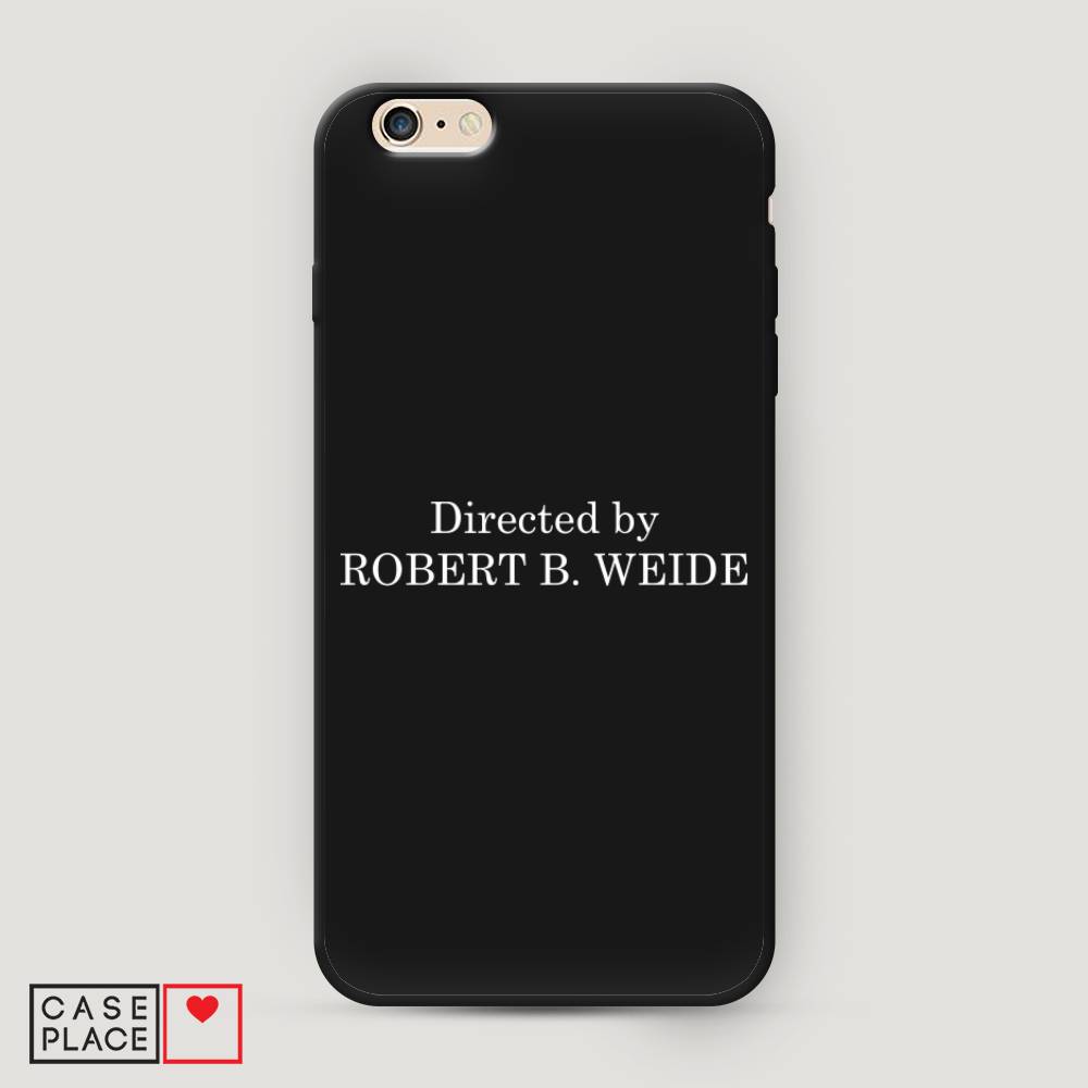 фото Матовый силиконовый чехол "robert b weide" на apple iphone 6 plus awog