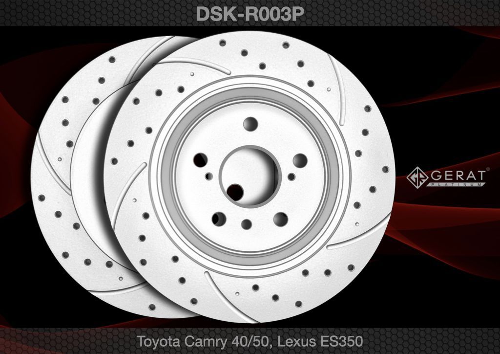 

Тормозной диск Gerat DSK-R003P (задний) Performance 2шт.