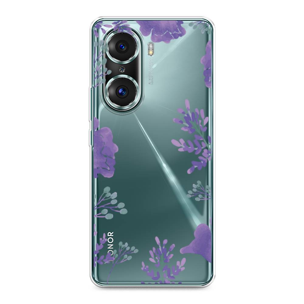 

Чехол Awog на Honor 60 Pro "Сиреневая цветочная рамка", Разноцветный, 6106750-8