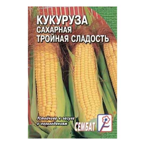 

Семена Кукуруза сахарная Тройная сладость Сембат 5 г