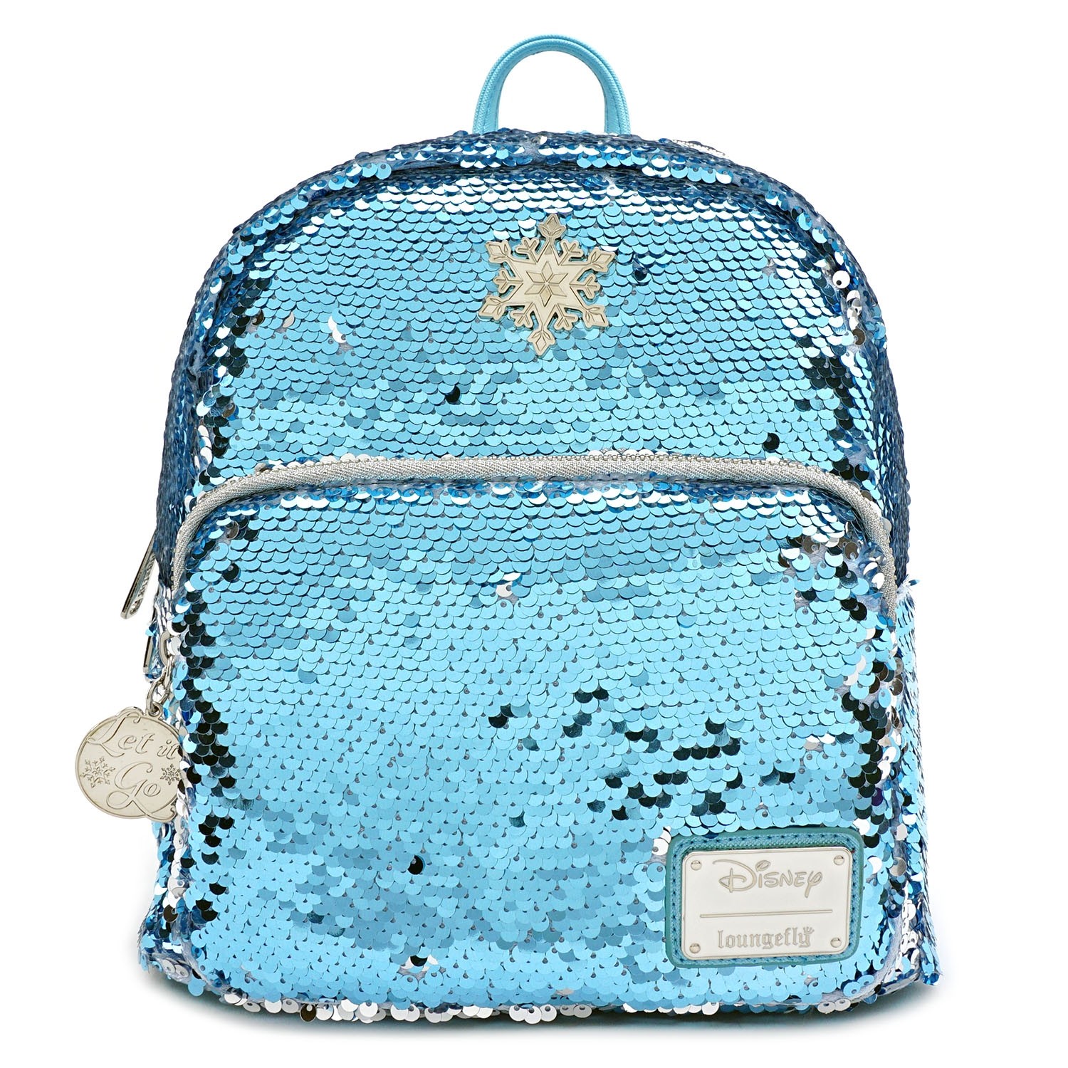 фото Рюкзак funko lf disney frozen elsa reversible sequin mini backpack wdbk0935