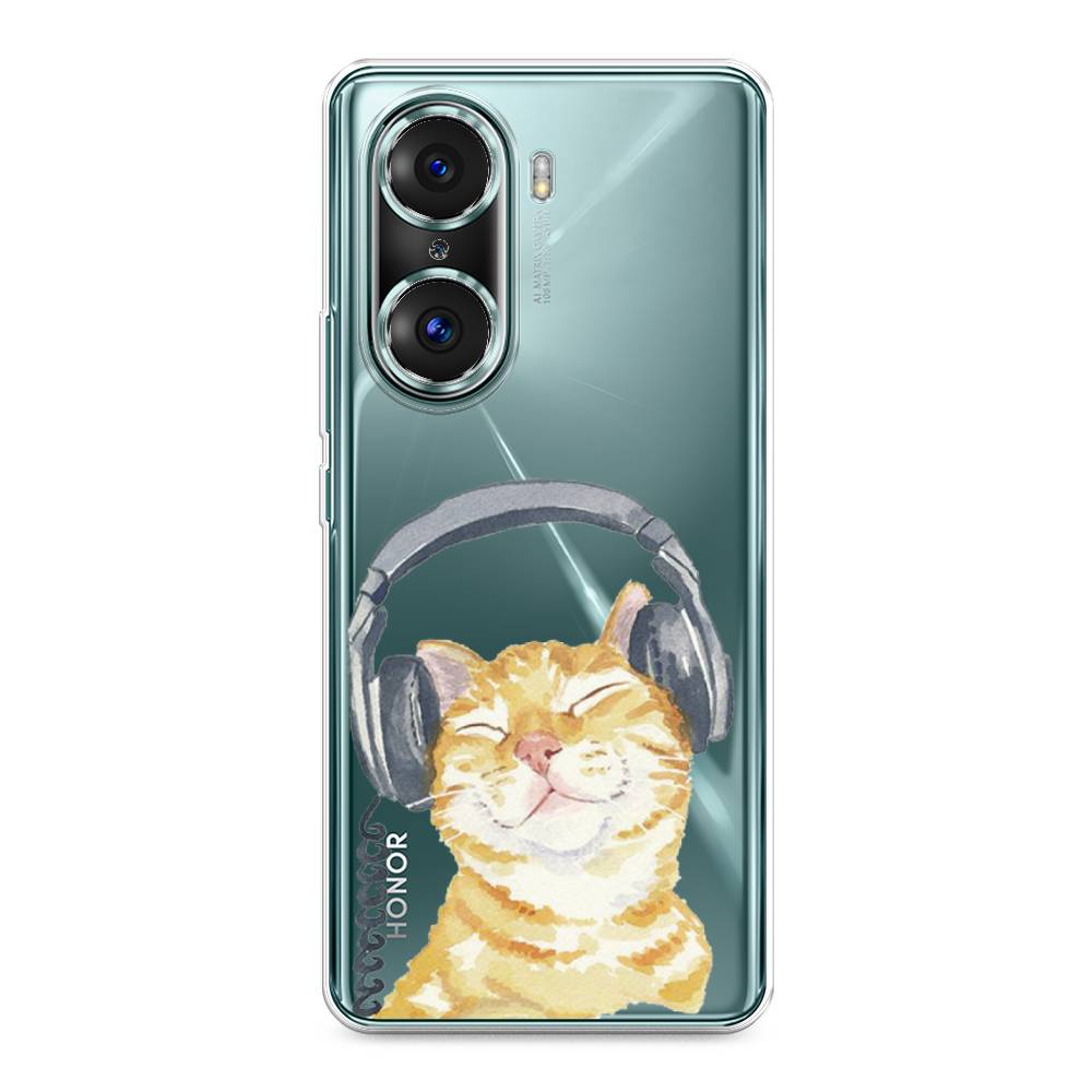 

Чехол Awog "Кот меломан" для Honor 60 Pro