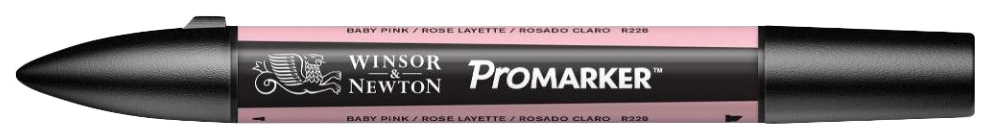 

Маркер спиртовой WINSOR&NEWTON Promarker R228 розовый детский