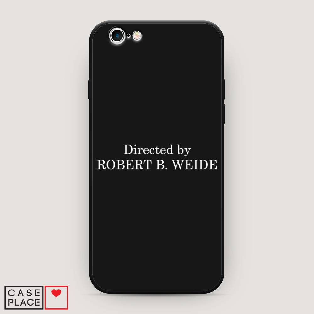 фото Матовый силиконовый чехол "robert b weide" на apple iphone 6s awog