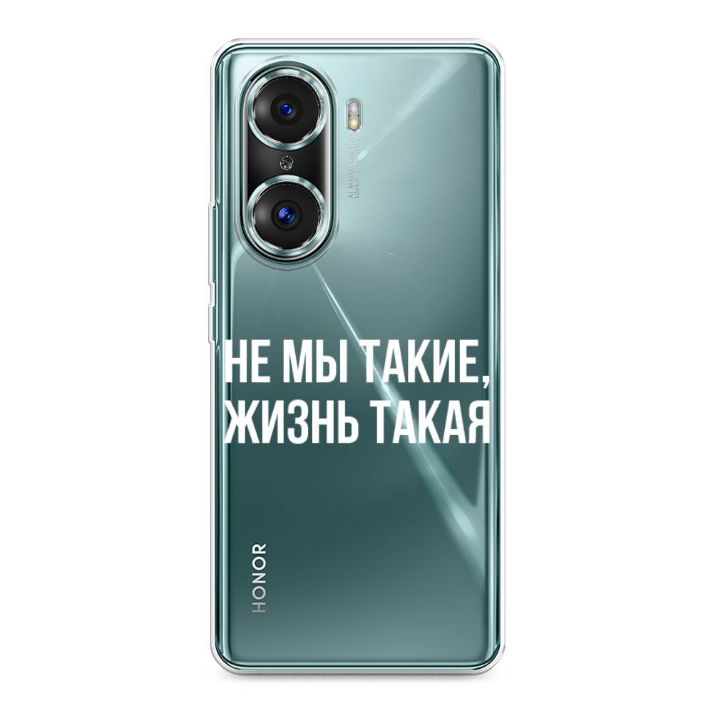 

Чехол Awog на Honor 60 Pro "Не мы такие, жизнь такая", Разноцветный, 6106750-6