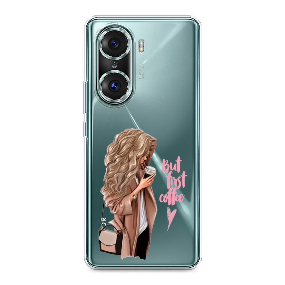

Чехол Awog "Девушка с кофе" для Honor 60 Pro