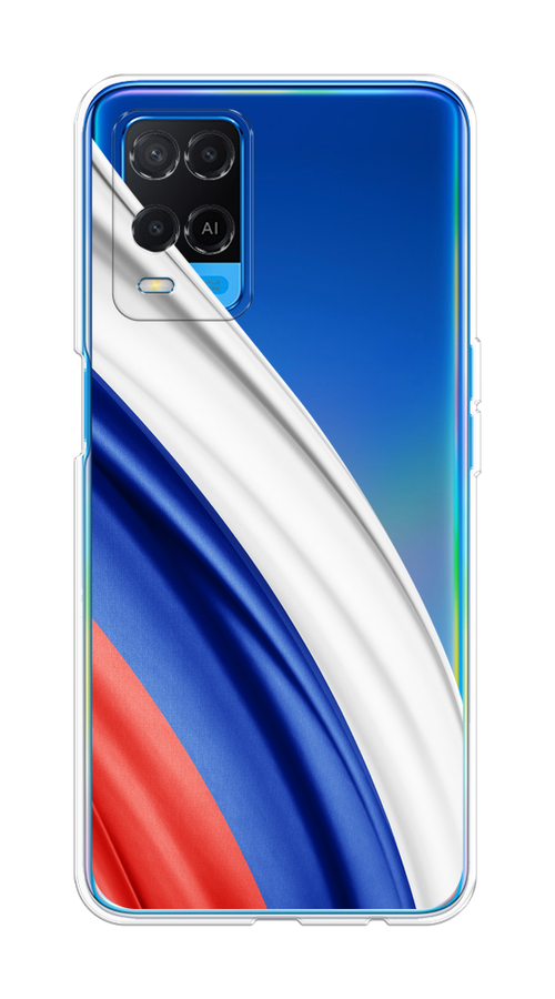 

Чехол на Oppo A54 "Флаг России уголок", Белый;синий;красный;прозрачный, 256150-1