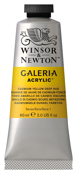 

Краска акриловая Winsor&Newton Galeria 60 мл насыщенно-желтый