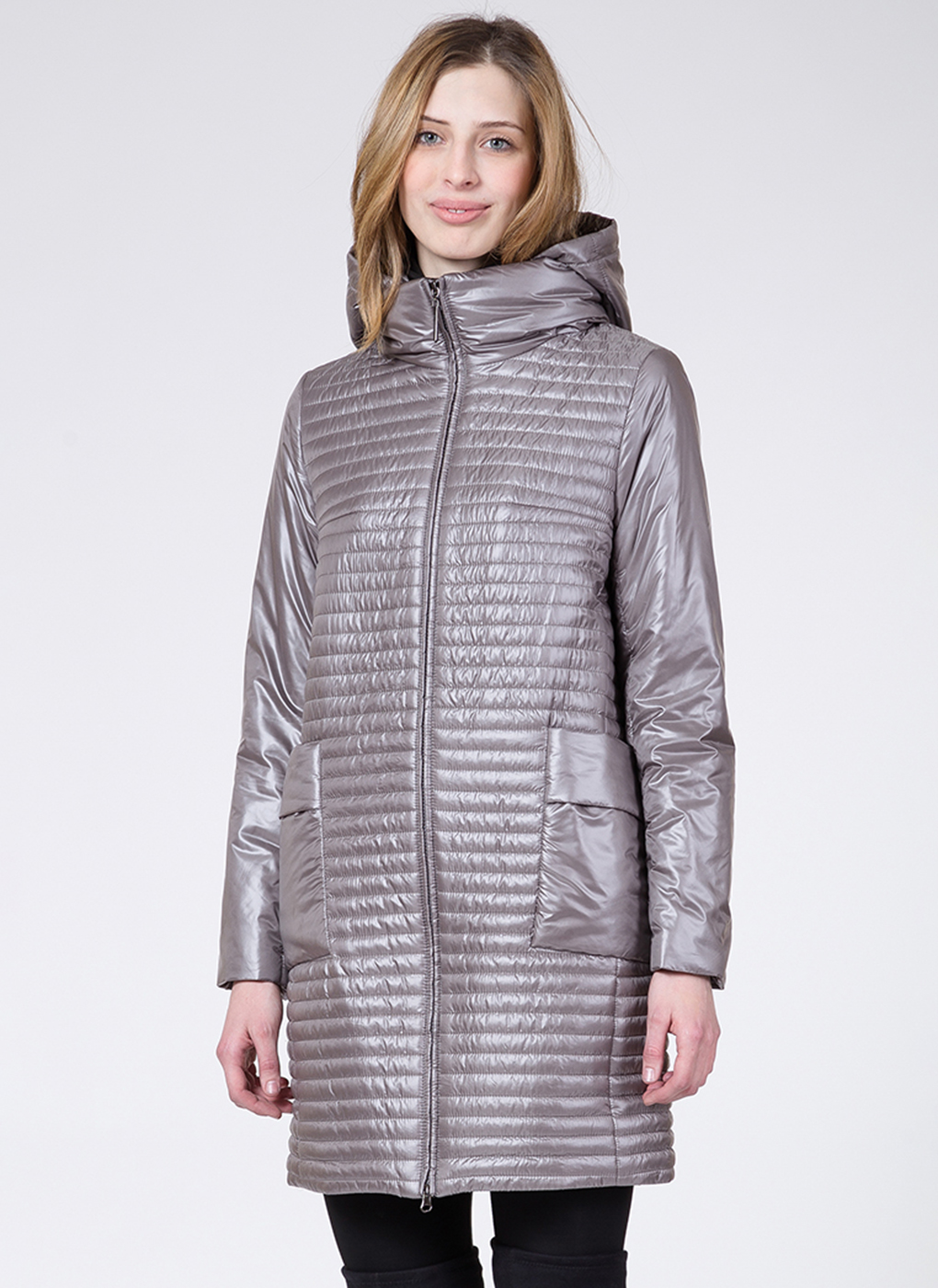 Пальто женское WINTERRA 53150 бежевое 44 RU