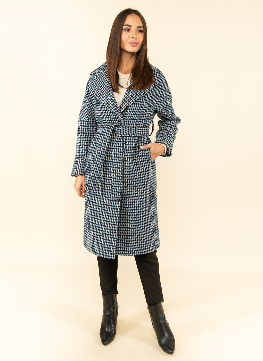 

Пальто женское Galla Lady 55101 синее 50 RU, 55101