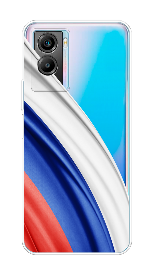 

Чехол на Vivo Y55s 5G "Флаг России уголок", Белый;синий;красный;прозрачный, 266150-1