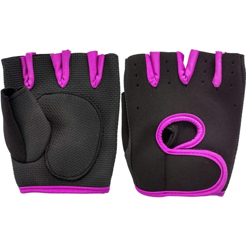 Перчатки для фитнеса р.XL розовые Спортекс C33346