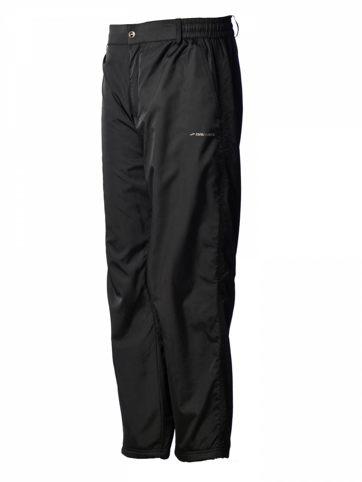 Спортивные брюки мужские Brooks 3822 черные 54 RU