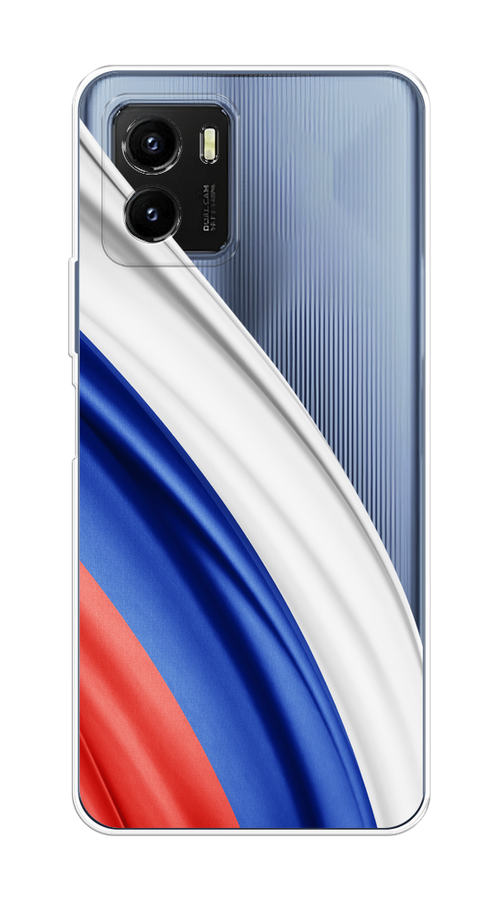 

Чехол на Vivo Y10 "Флаг России уголок", Белый;синий;красный;прозрачный, 266450-1