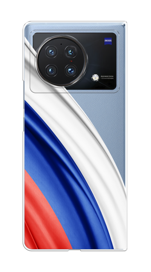 

Чехол на Vivo X Fold "Флаг России уголок", Белый;синий;красный;прозрачный, 266750-1