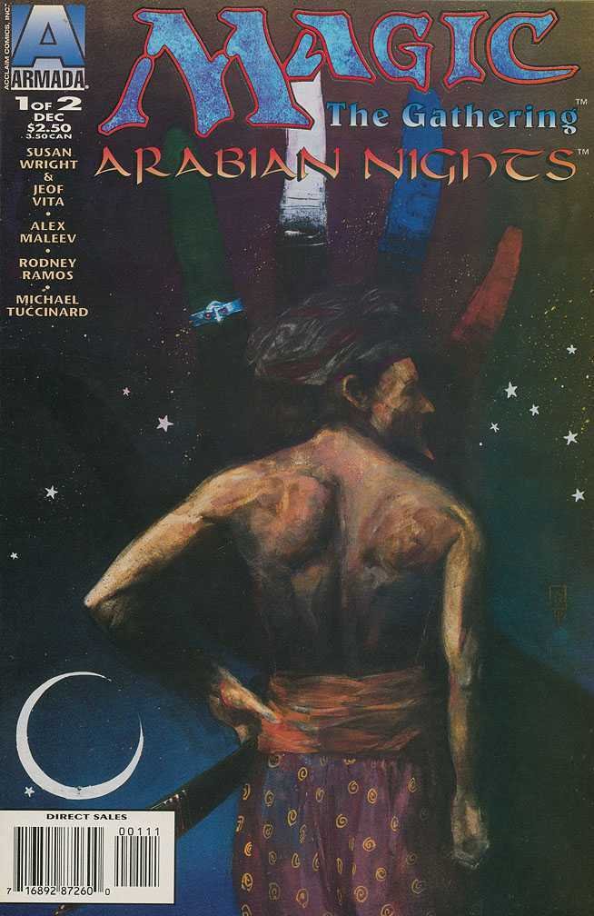 фото Mtg: комикс arabian nights #1 из 2 (на английском) без заводской упаковки nobrand