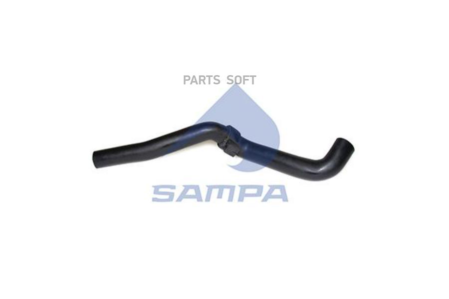 

SA010.378_патрубок радиатора 3 изгиба MB Actros