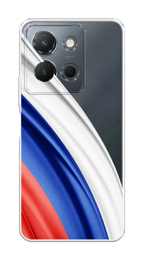 

Чехол на Vivo Y36 4G "Флаг России уголок", Белый;синий;красный;прозрачный, 269250-1