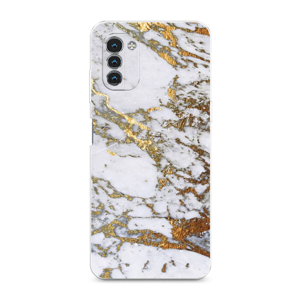 

Чехол Awog на Nokia G11 / Нокиа G11 "Белый мрамор", 125150-3