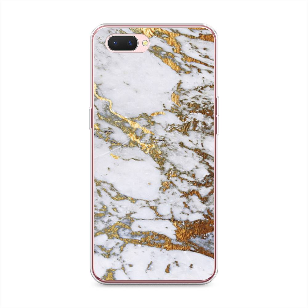 

Чехол Awog на Oppo A3s "Белый мрамор", 252050-3