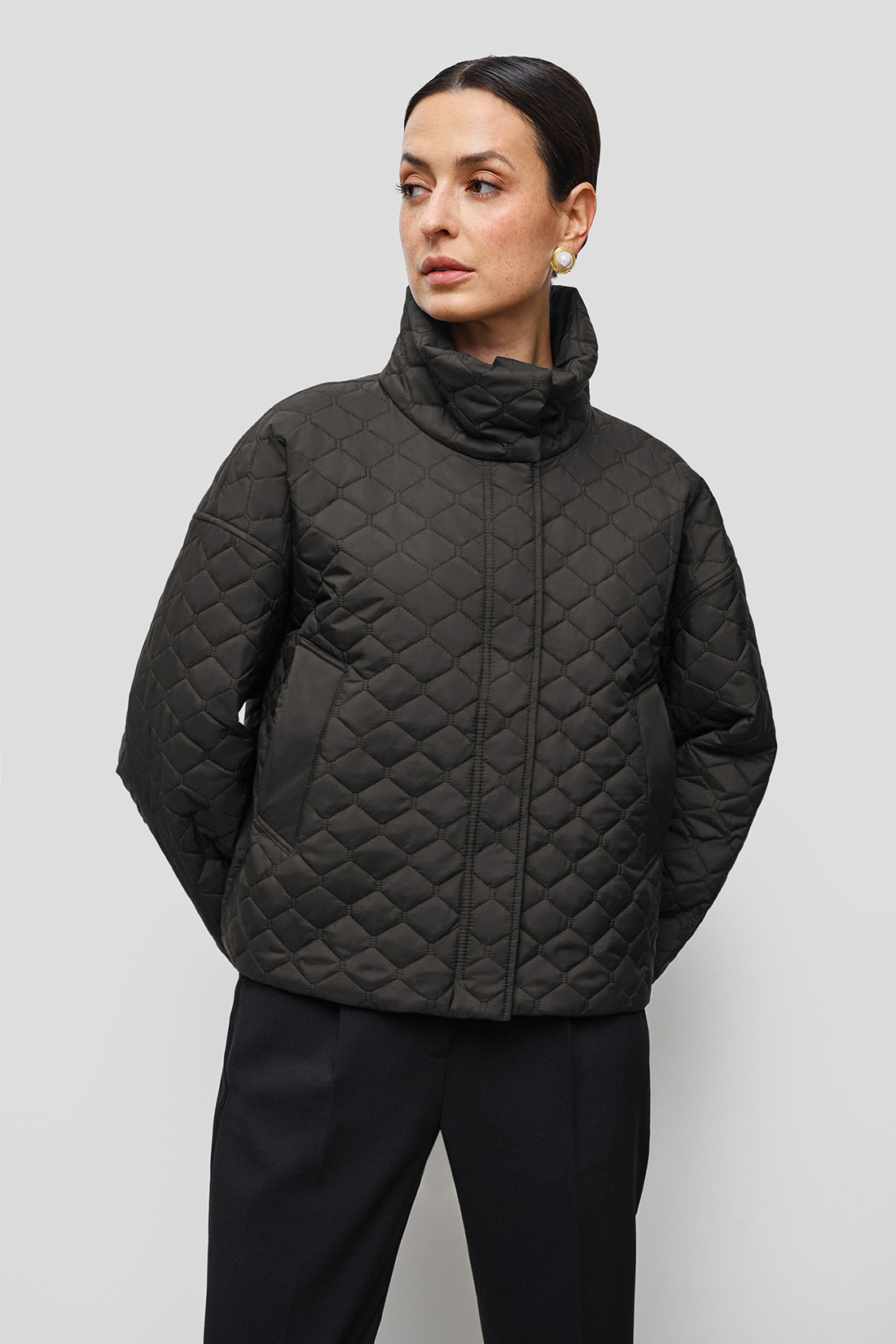 Куртка женская Baon B0323007 черная XL