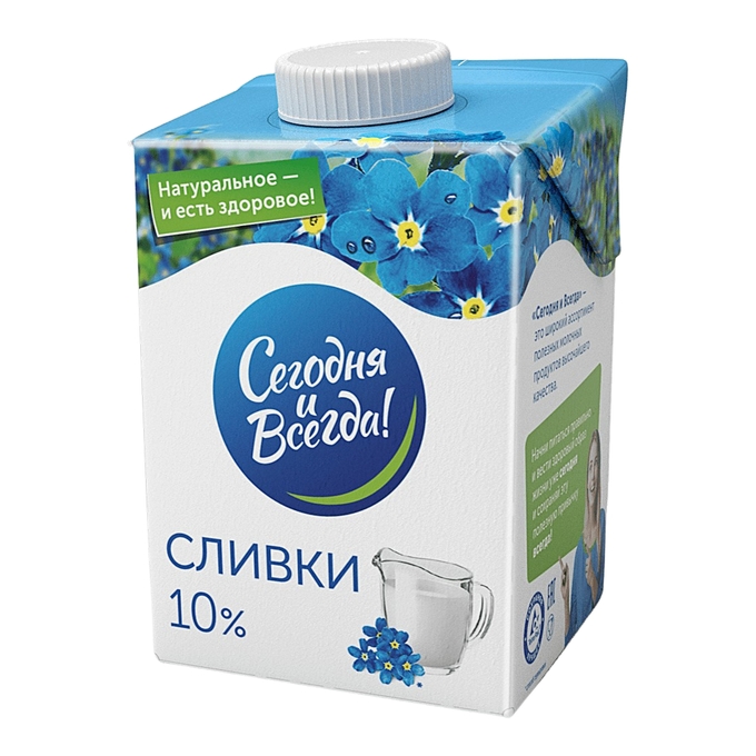 

Сливки Дары малиновки 52% бзмж 200 мл