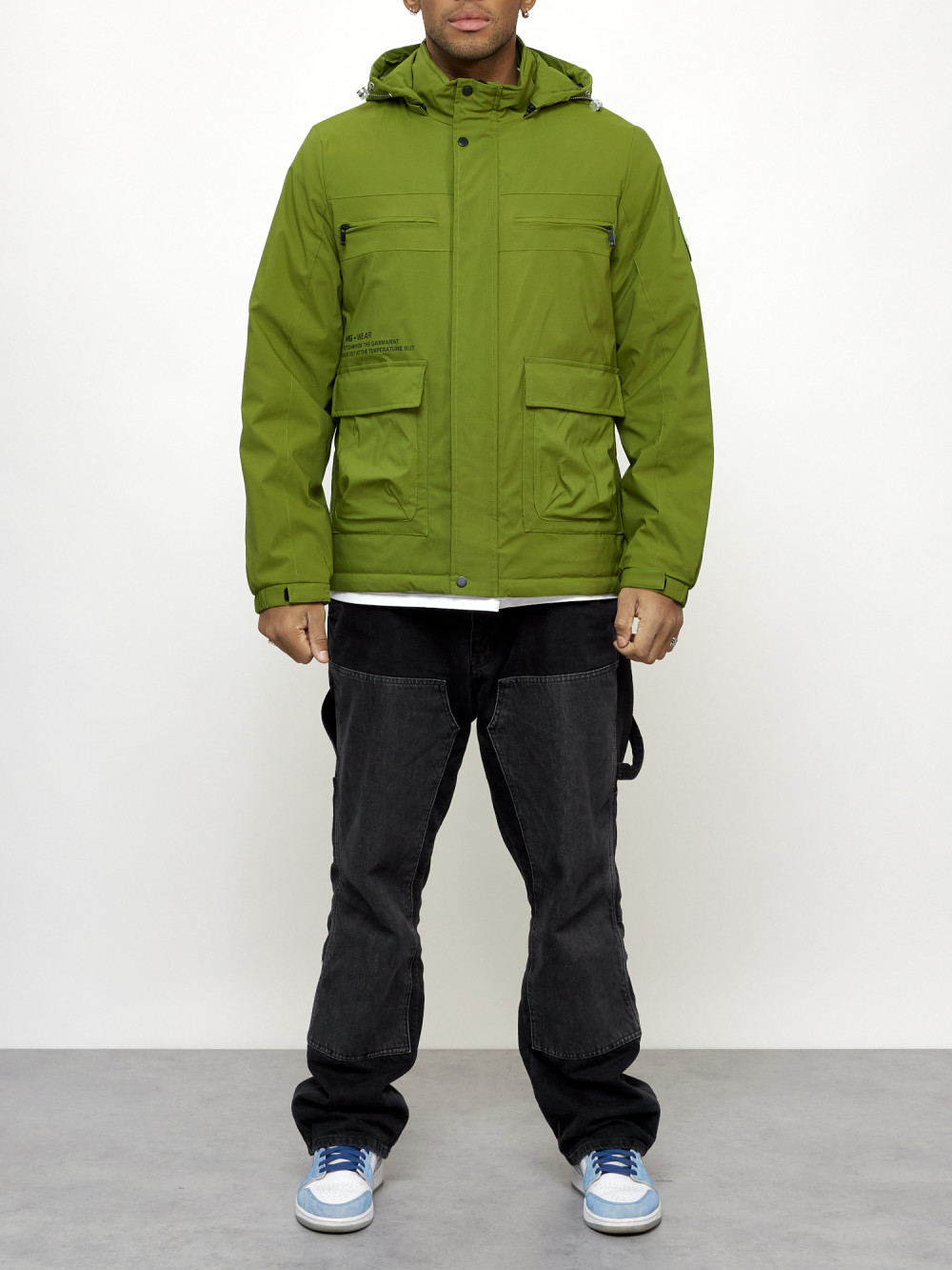 Куртка мужская MG AD88028 зеленая L