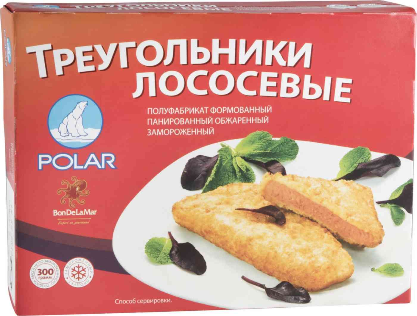 

Палочки Polar лососевые в панировке замороженные 300 г