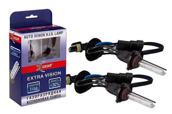 

Лампа Xenite 9005 (4300K) EXTRA VISION +30%(комплект 2шт), 9005 (4300K)