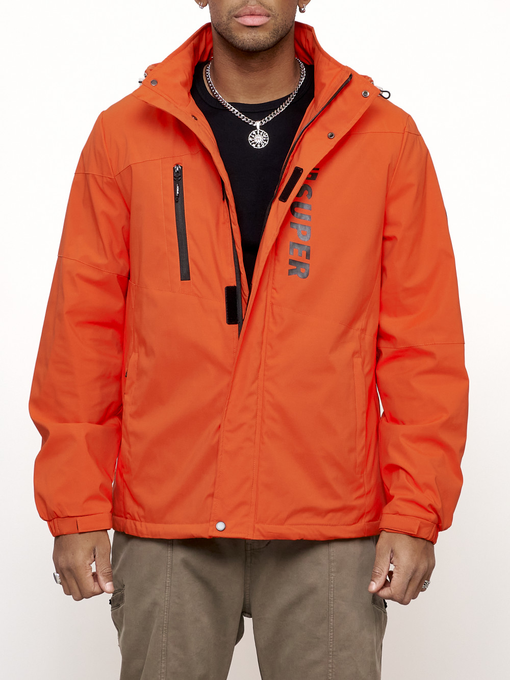 Куртка мужская MG AD88026 оранжевая XL
