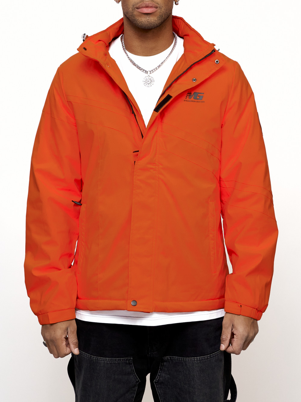 Куртка мужская MG AD88027 оранжевая XL