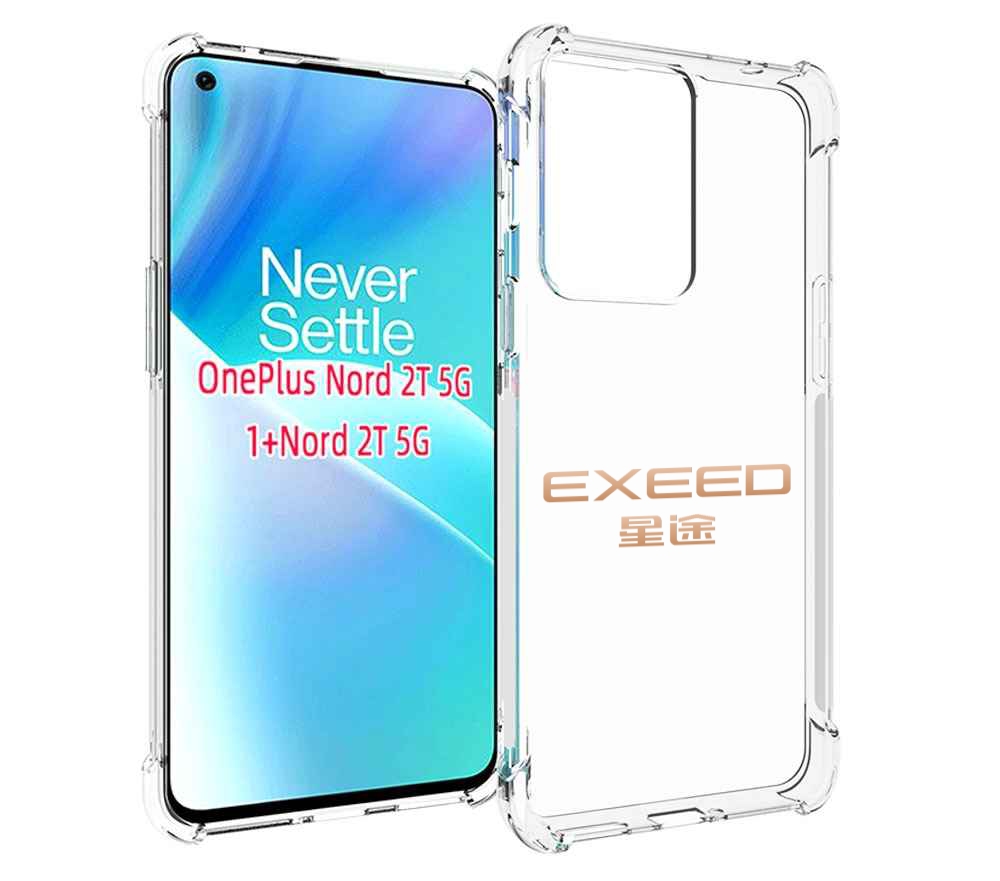 

Чехол MyPads exeed 2 для OnePlus Nord 2T, Прозрачный, Tocco