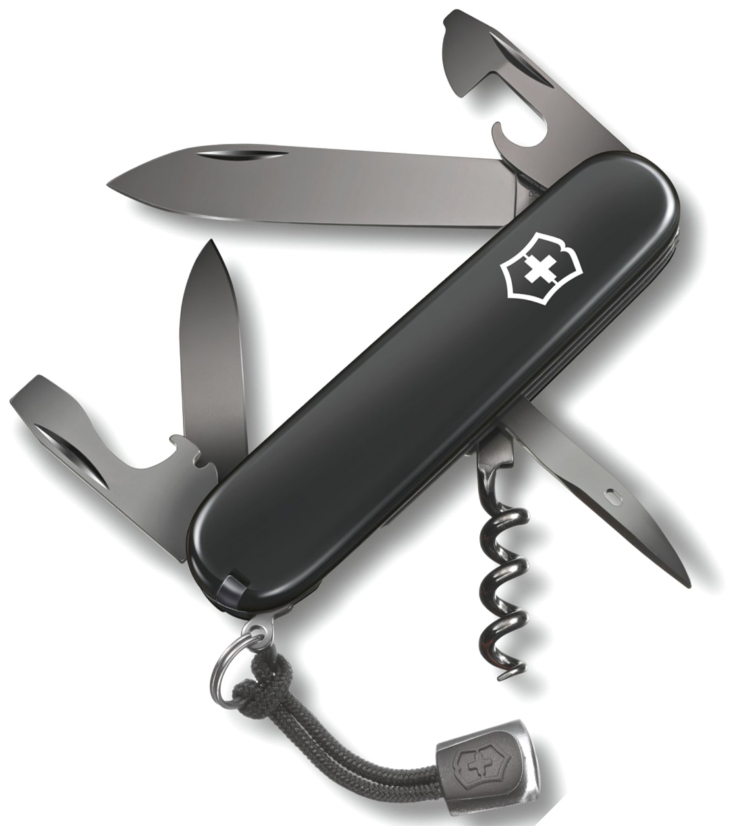 

Мультитул Victorinox Spartan, черный, 12 опций, Spartan