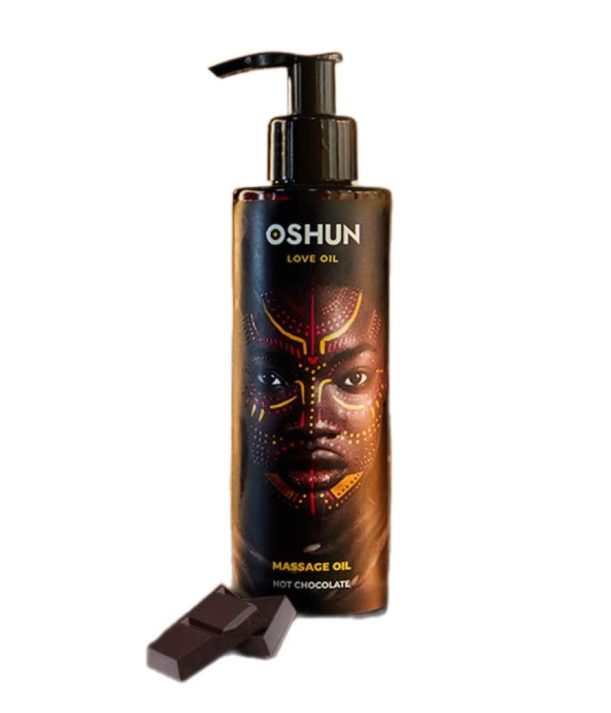 фото Массажное масло oshun hot chocolate 200 мл